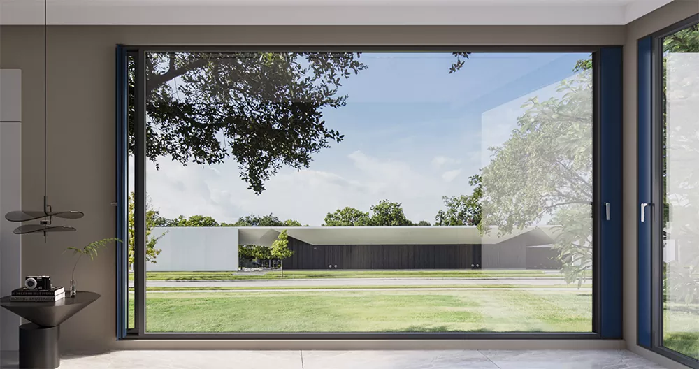 Інноваційні мікровентиляційні алюмінієві вікна для сучасних житлових і комерційних будівель